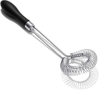 Oxo roergarde plat 6 zwart - good grips spiraalgarde 28 cm rvs