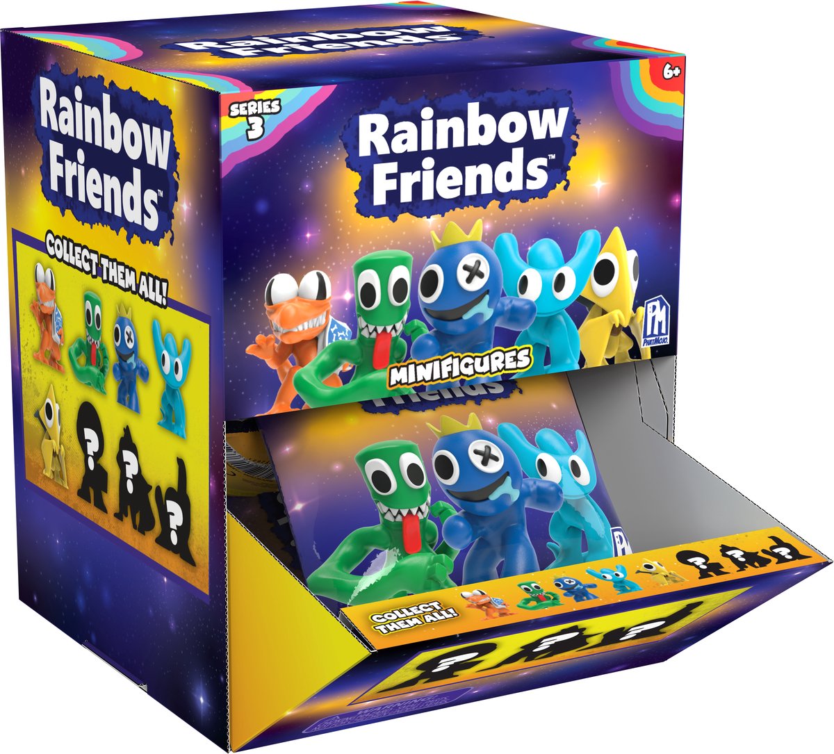 Rainbow friends minifiguren s3 6 cm