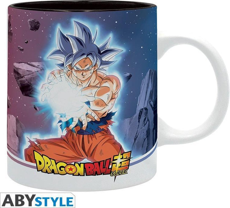 Abystyle dragon ball super - goku ui vs jiren mug 320ml