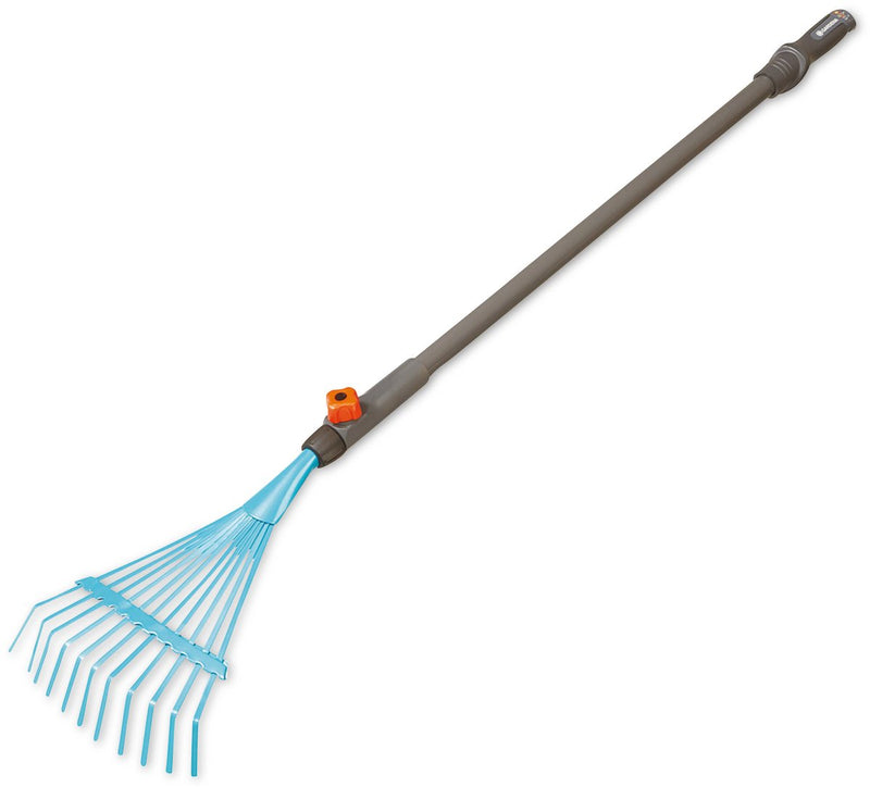 Gardena bladhark junior 88,5 cm staal turquoise grijs