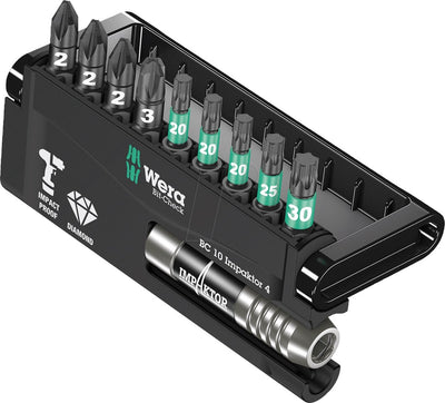 Wera 5057417001 10-delige bit-check impaktor bitset