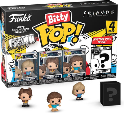 Funko pop! movies: friends - bitty pop 4-pack 80's rachel