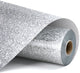 Loklik heat transfer vinyl glitter - silver - 30.5 x 90 cm