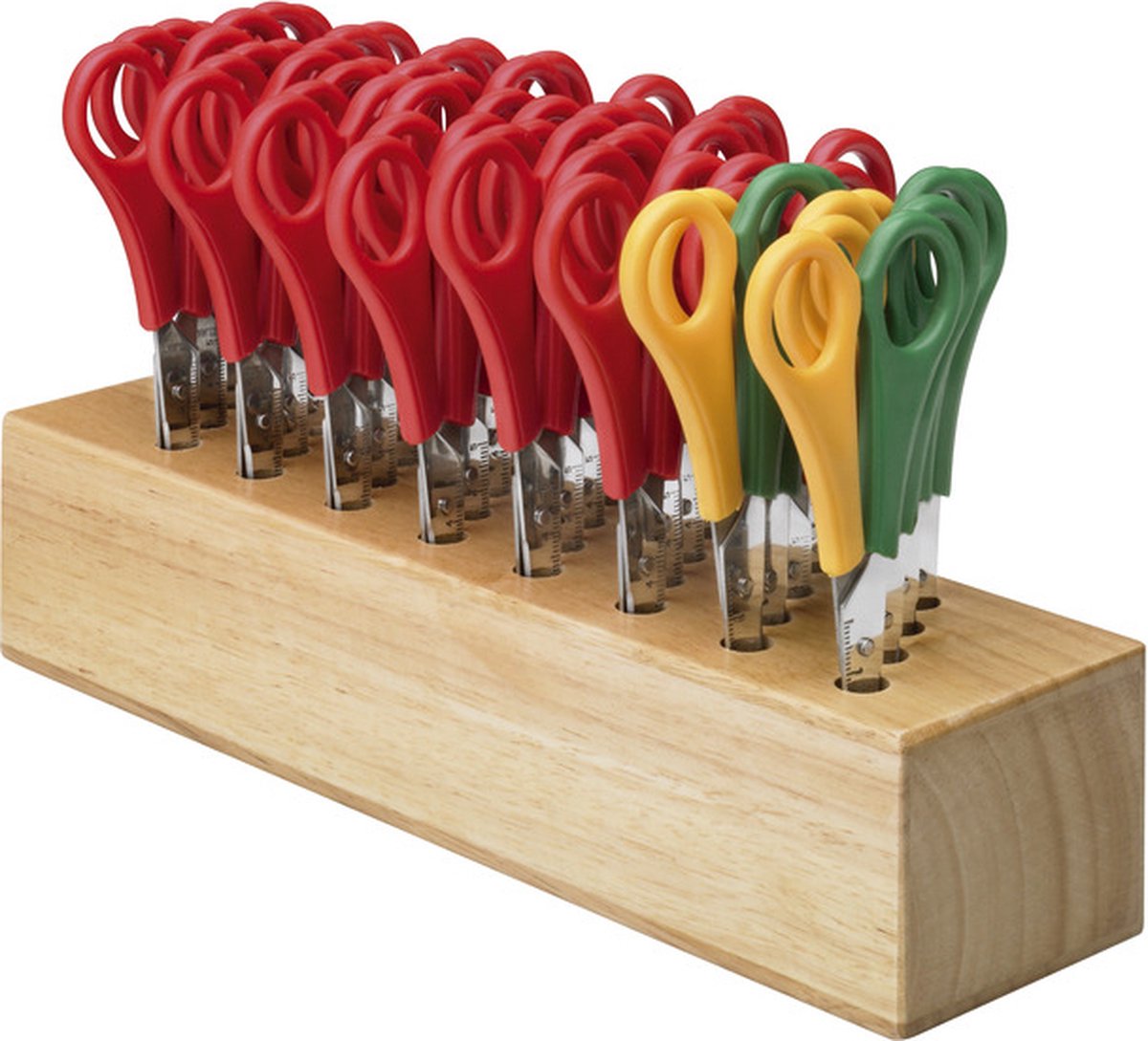 Westcott scharen - in scharenblok - hout - 32 scharen - ac-112tidyc