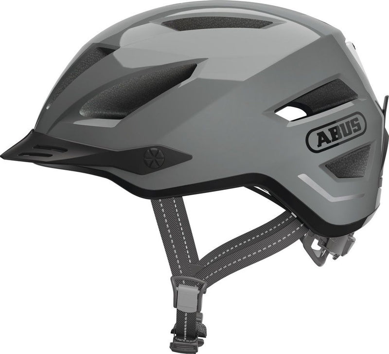 Abus pedelec 2.0 - fietshelm race grey l (56 - 62 cm) l