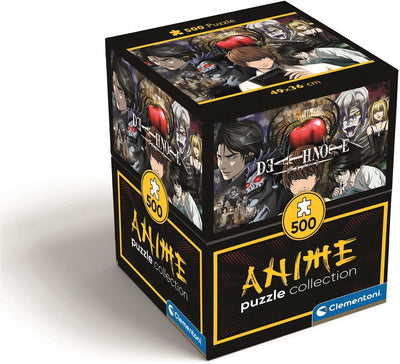 Clementoni - puzzel - 500 stukjes - death note - anime collection - cube - puzzel voor kinderen en volwassenen