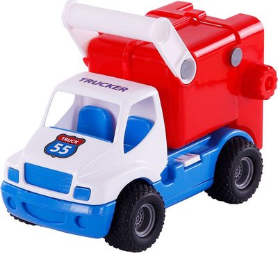 Cavallino grip vuilniswagen met rubberbanden, 29cm