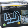 Dunlop fietsenrek grond muur, 2 fietsen