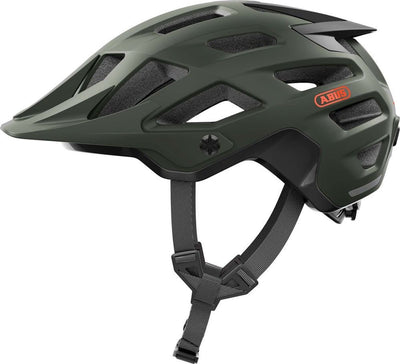 Abus fietshelm moventor 2.0 pine green m - 54-58 cm - groen - geschikt voor gebruik op mountainbikes - 305 g