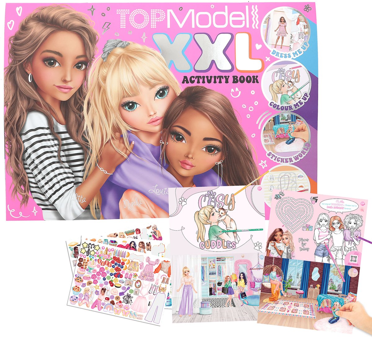 Depesche - topmodel xxl activity book - doe-boek