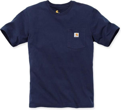 Carhartt 103296 workwear pocket t-shirt - relaxed fit - navy - s