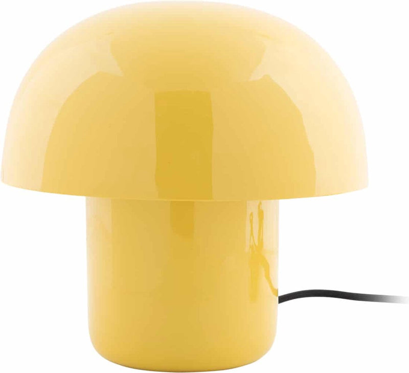 Leitmotiv tafellamp fat mushroom mini - geel - 20x20x20cm - scandinavisch