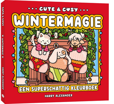Uitgeverij mus kleurboek: cute cosy wintermagie