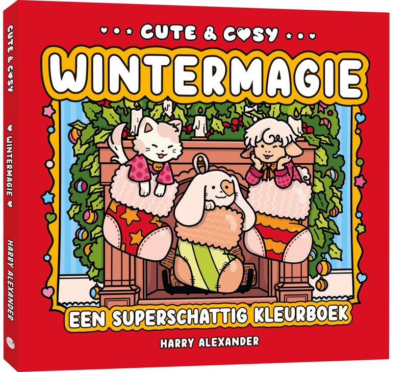 Uitgeverij mus kleurboek: cute cosy wintermagie