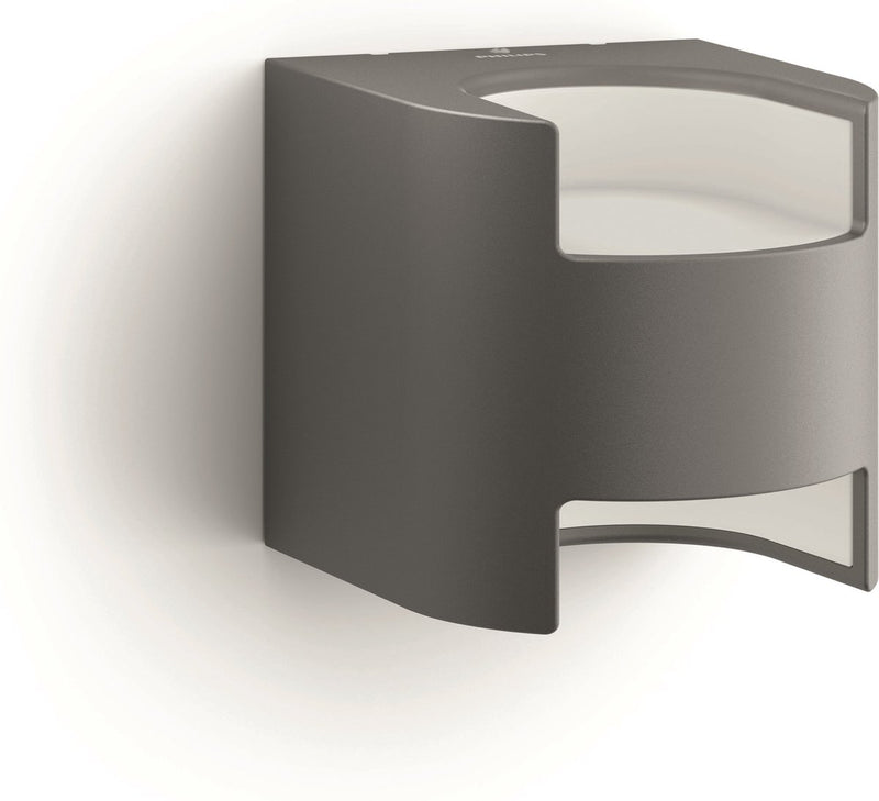 Philips led philips grass muurlamp - antraciet