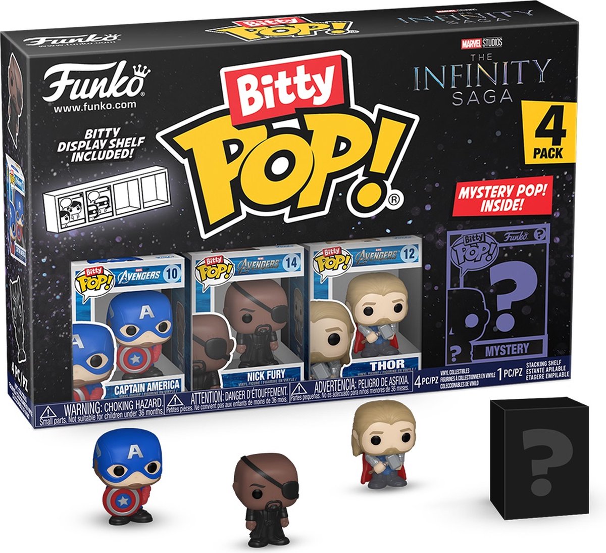 Funko bitty pop! marvel infinity saga - captain america