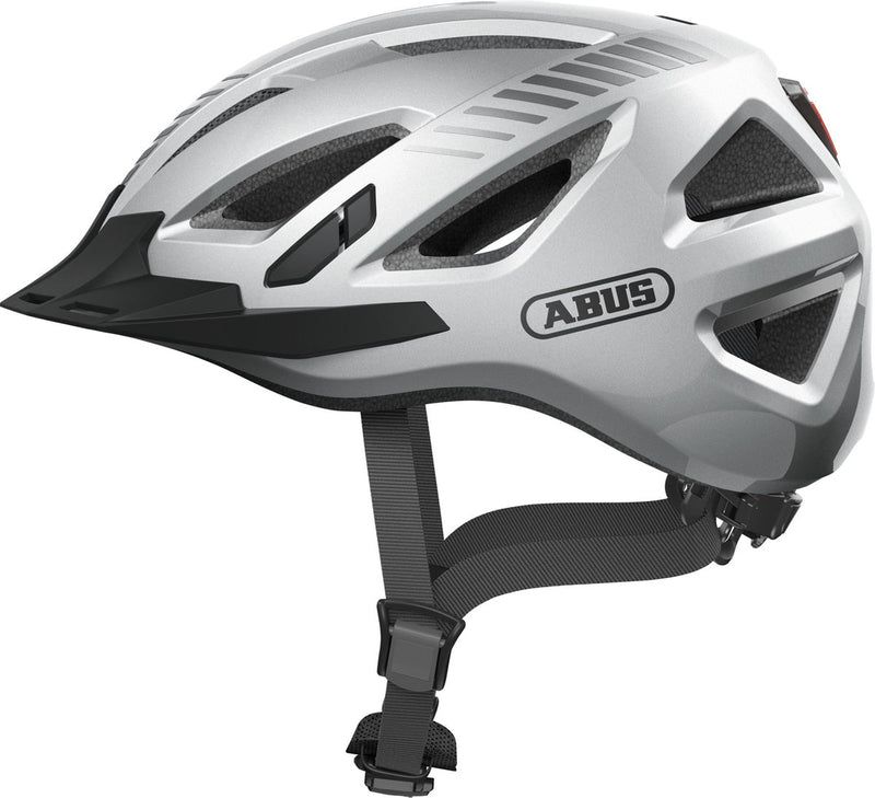 Abus helm Urban-I 3.0 signal Zilver S 51-55cm
