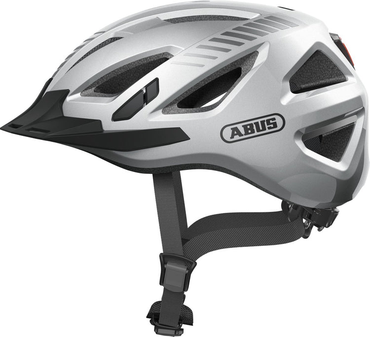 Abus helm Urban-I 3.0 signal Zilver S 51-55cm