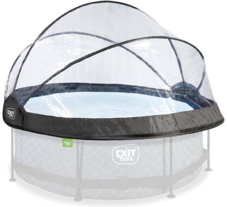 Exit toys exit zwembad overkapping eco ø244cm - zwembad dome - universeel - zwembad accessoire - weerbestendig