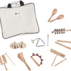 Classic world muziekinstrumenten met opbergtas 9-delig