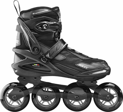 Roces ciao 2.0 tif 84 skeelers volwassenen – 4x84mm wielen – fitness inline skates – zwart – maat 45