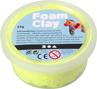 Foam clay ® neon geel 35gr
