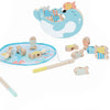 Classic world houten visspel zeehond, 24dlg.