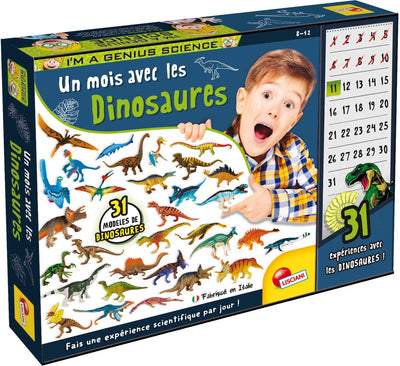 Lisciani i'm a genius un mois avec les dinosaures