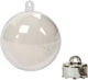 Creativ company deco ballen transparant 5cm, 10st.