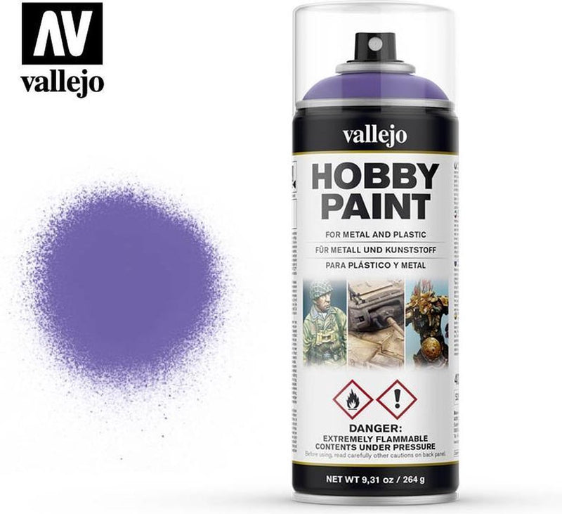 Vallejo val26025 - alien purple primer - spray-paint 400 ml
