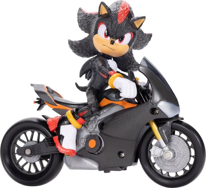 Jakks pacific sonic - the hedgehog movie 3 action figure met vehicle 13 cm action figuur