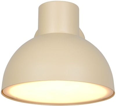 Trio elbe - wandlamp - sand - excl. 1x e27 4,9 w - wandmontage - buitenverlichting - ip44