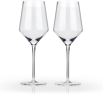Viski angled wijnglas - kristal - 384ml - 2 stuks
