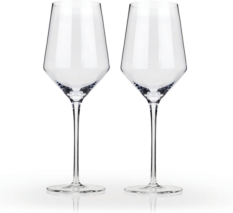 Viski angled wijnglas - kristal - 384ml - 2 stuks