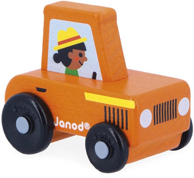 Janod - cross roads - houten tractor