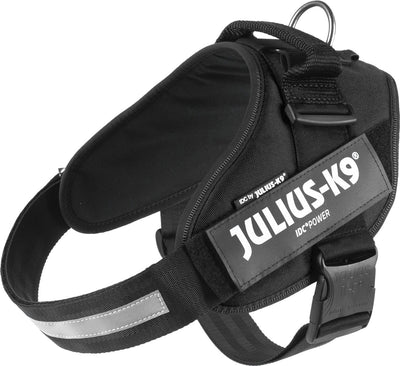 Julius k9 julius-k9 idc powertuig - hondentuig - xl - maat 2 - zwart
