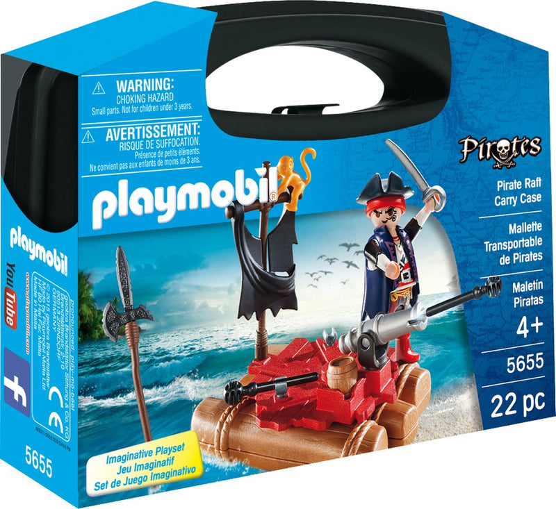Playmobil pirates pirate raft carry case - 5655