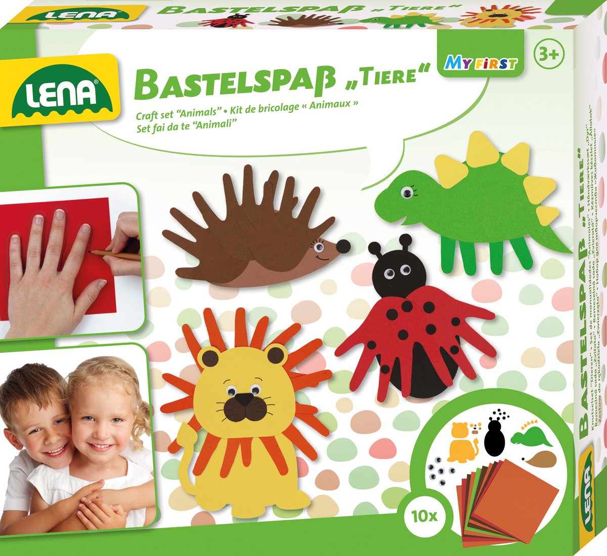 Lena knutselset dieren - creatief speelgoed voor kinderen.