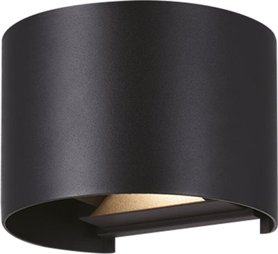 Eglo calpino 3 wandlamp - led - ip54 - binnen|buiten - zwart