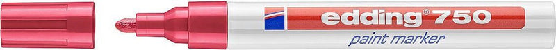 Paint marker edding 750 ronde punt rood