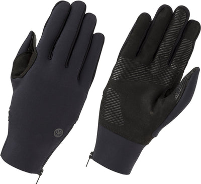 Agu neoprene light handschoenen lange vingers essential rits - zwart - m
