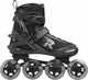 Roces pic tif 80 skeelers - 4x80mm wielen - fitness inline skates - zwart grijs - maat 47