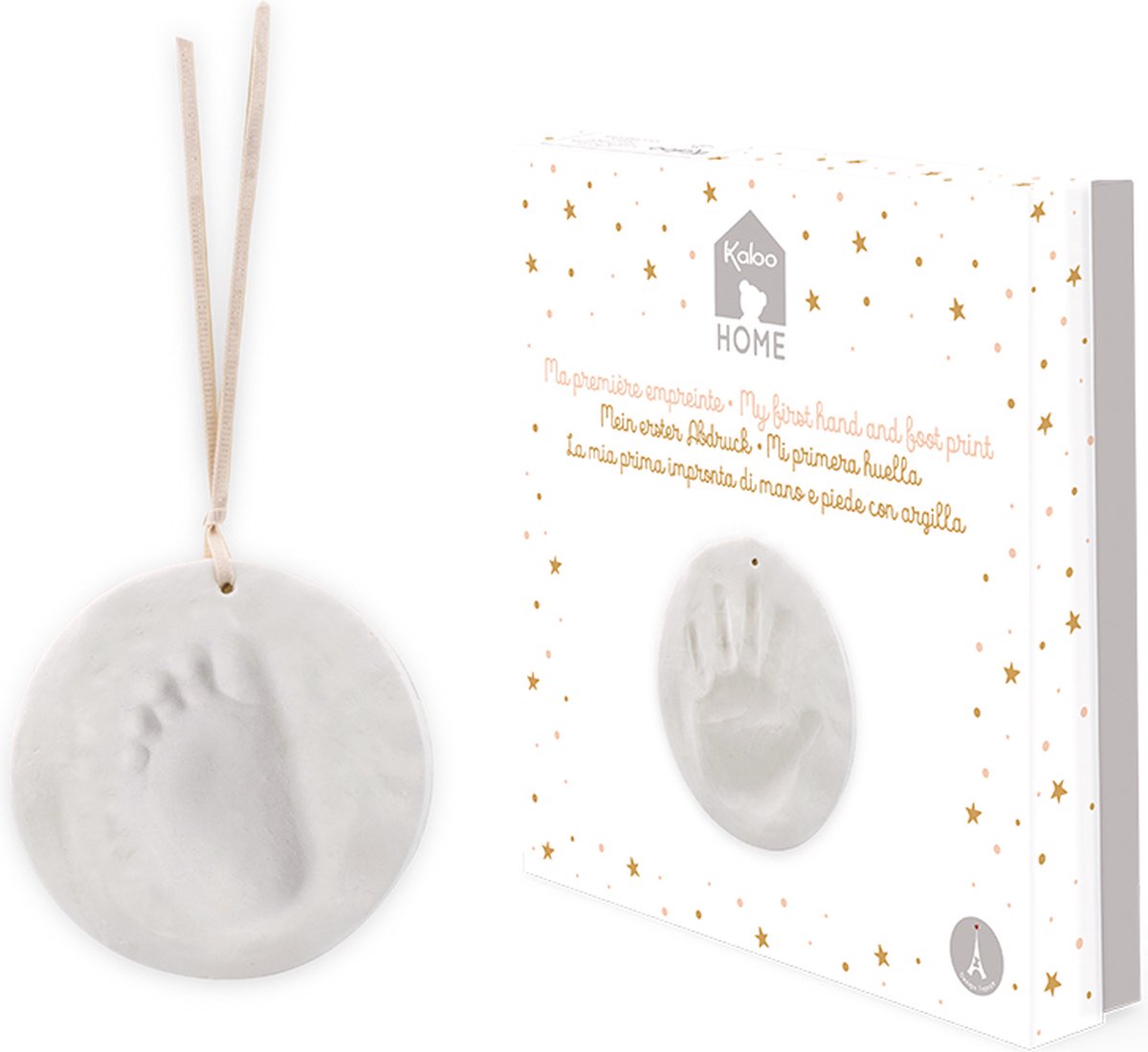 Kaloo home - gipsafdruk - gipsafdrukset - baby hand voet - kraampakket