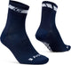 Gripgrab - classic regular cut zomer fietssokken 1 paar coolmax wielersport sokken - navy blauw - unisex - maat xs (35-38)