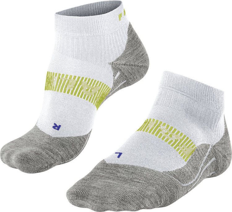 Falke ru4 cool short anti-blaar functioneel materiaal hardloopsokken heren wit - maat 42-43
