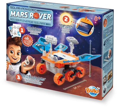 Buki france buki - marsrover op zonne-energie - constructiespeelgoed - voertuig op zonne-energie