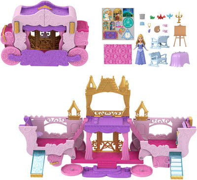Disney princess koets naar kasteel - speelset