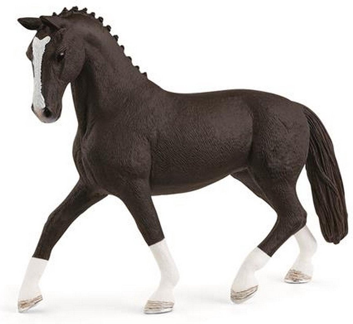 Schleich horse club - hannover merrie, zwart - speelfiguur - kinderspeelgoed voor jongens en meisjes - 5 tot 12 jaar - 13927
