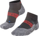 Falke ru4 cool short anti-blaar functioneel materiaal hardloopsokken dames zwart - maat 39-40