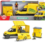 Dickie dhl pakketvoertuigset - afbeelding 1